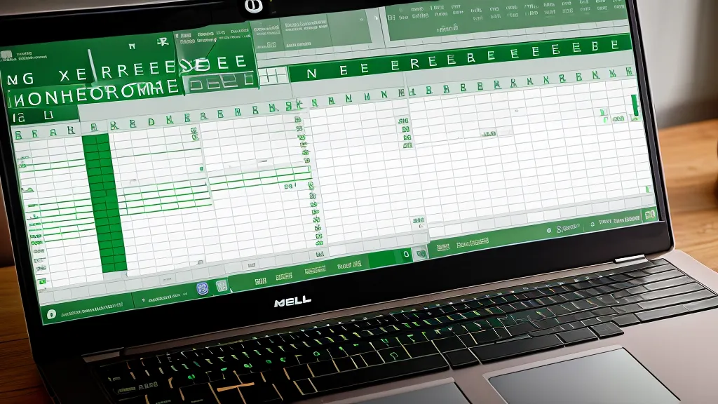 Excel-Tabelle mit Meilen-Rendite-Berechnungen auf einem Laptop