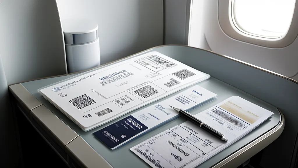 Tablet mit Weltkarte und Flugroute für die ANA Mileage Club Round-the-World-Buchung in Business Class